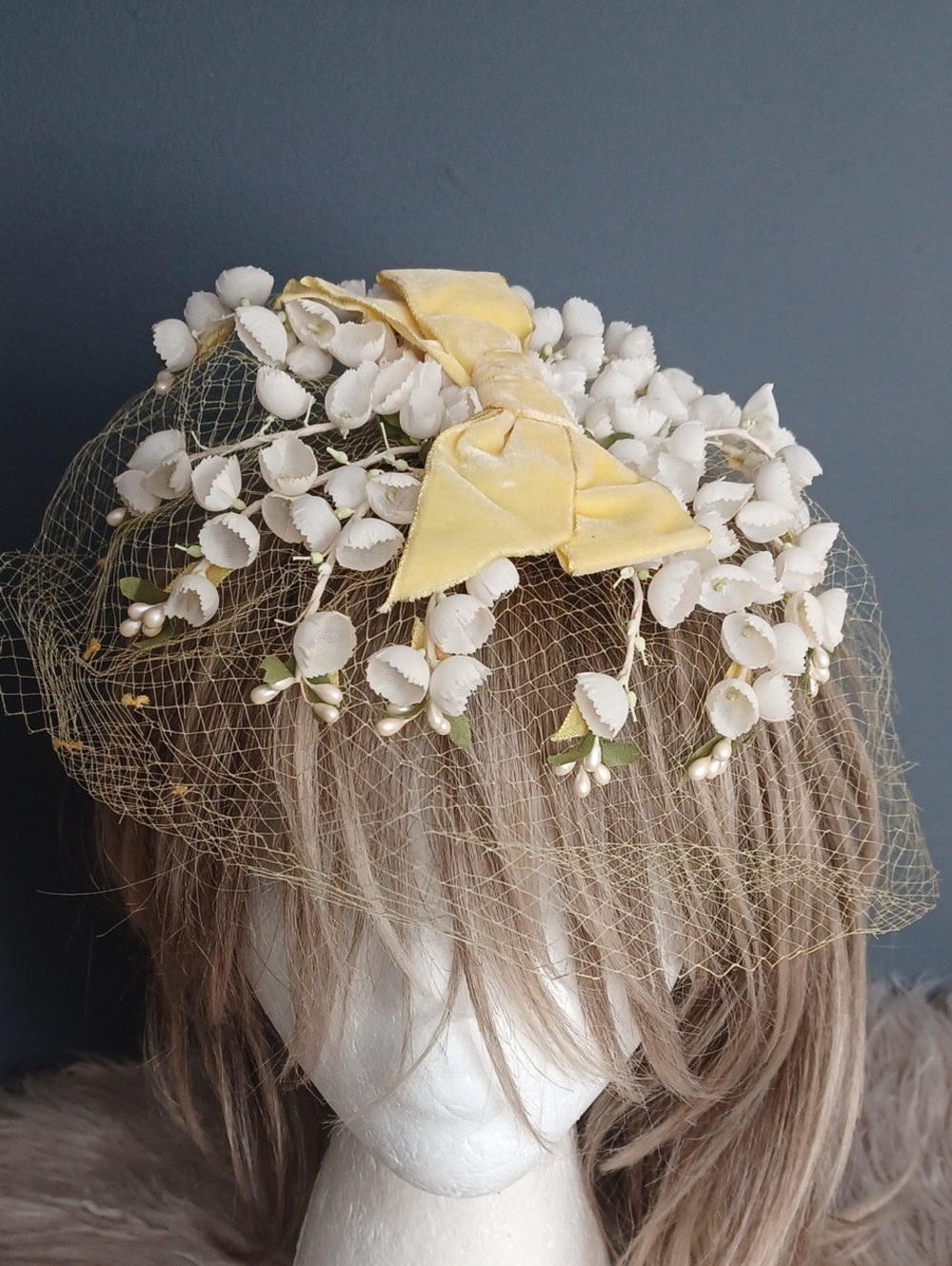 Vintage Marshall Field& Comp Amazing Fascinator